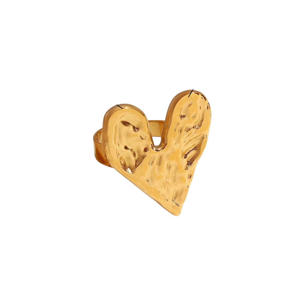 Anillo chunky corazon