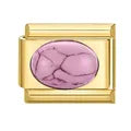 Charm dorado purpura