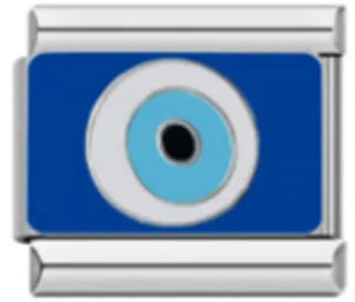 Charm plateado ojo