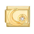 Charm dorado luna