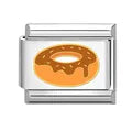 Charm plateado dona