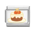Charm plateado postre