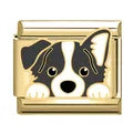 Charm dorado perrito