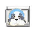 Charm plateado perrito