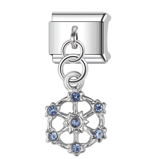 Charm colgante plateado
