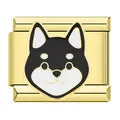 Charm dorado perrito