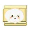 Charm dorado perrito