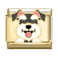 Charm dorado perrito