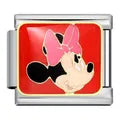 Charm plateado minnie