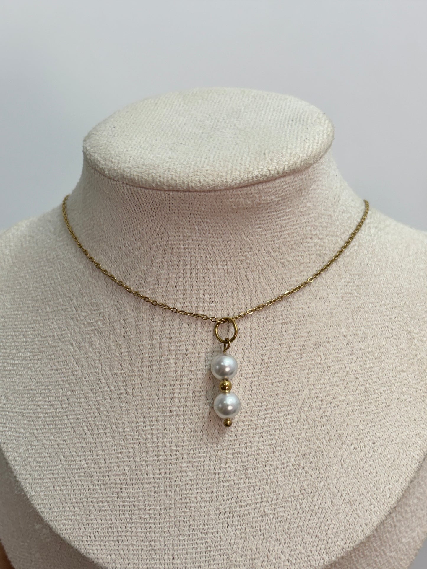 Collar perlas