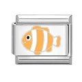 Charm plateado nemo