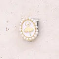 Charm plateado bailarina ballet
