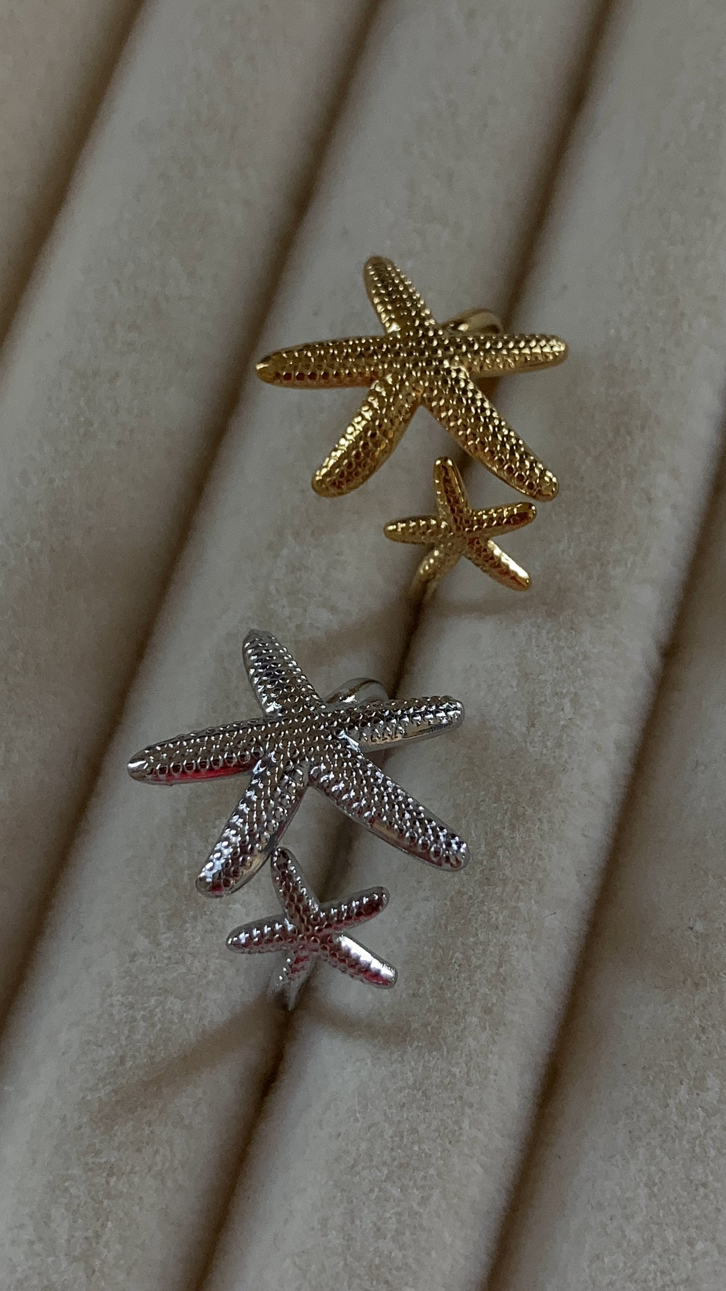 Anillo estrellas de mar