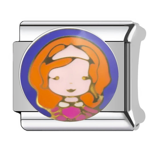 Charm plateado princesa aurora