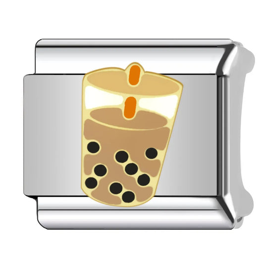 Charm plateado tapioca