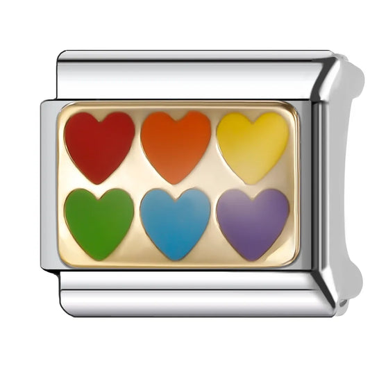 Charm plateado love is love