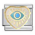 Charm plateado ojito