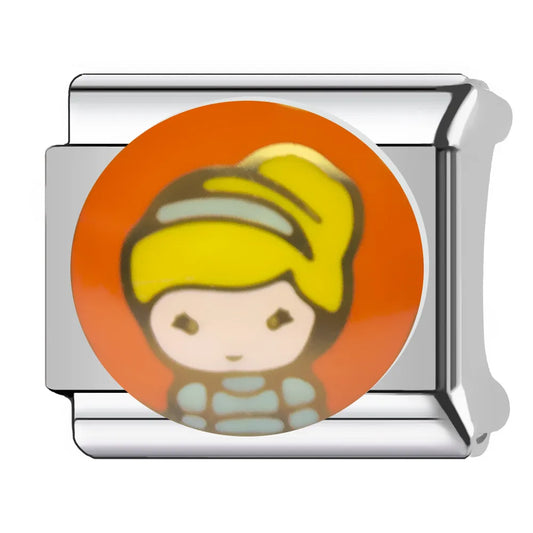Charm plateado princesa cenicienta