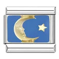 Charm plateado luna