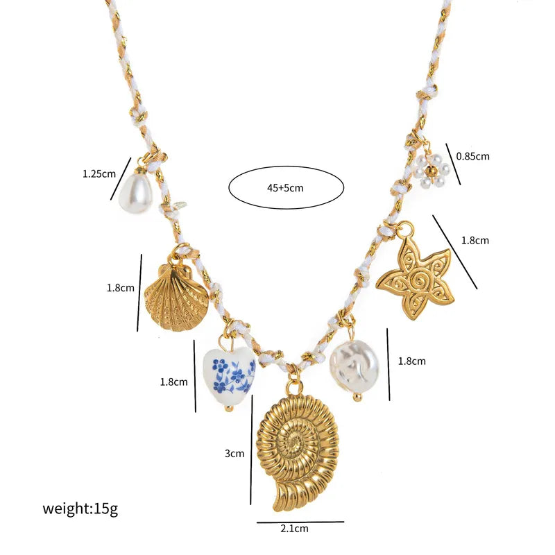 Collar Summer Agua de Coco