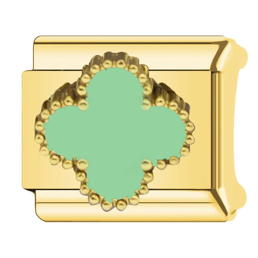 Charm dorado VC verde dulce