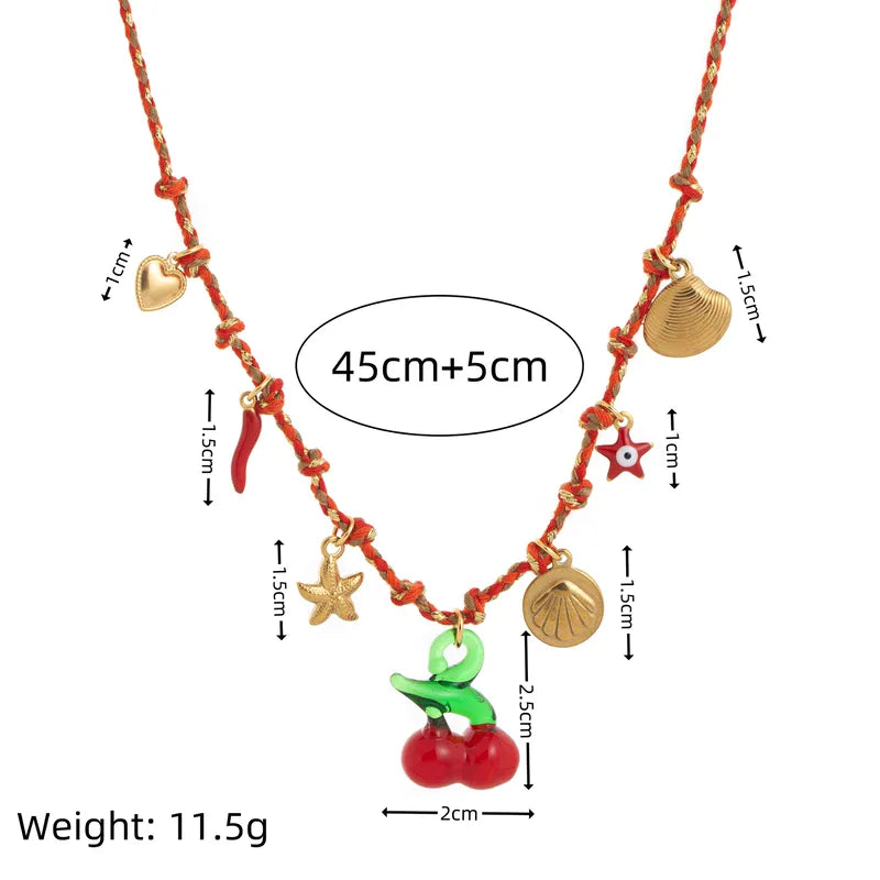 Collar Summer Cherry Crush