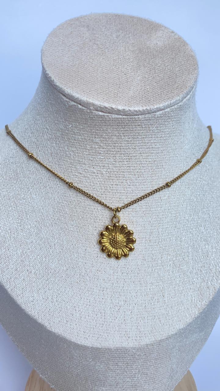 Collar girasol