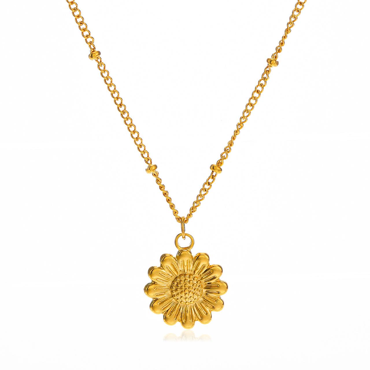 Collar girasol