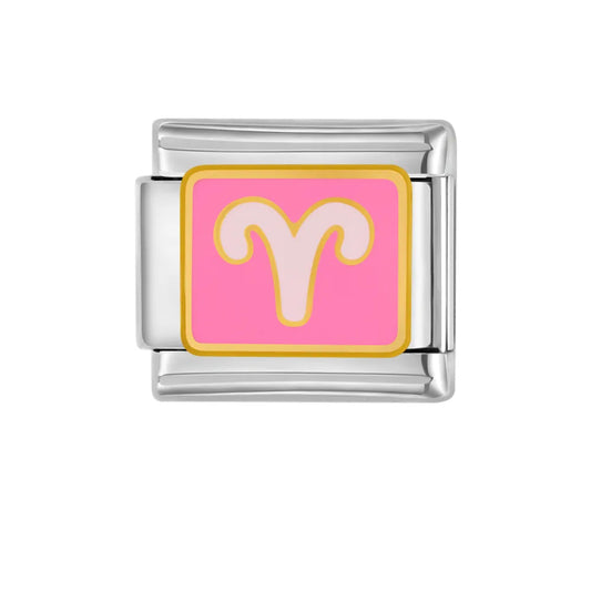 Charm plateado aries