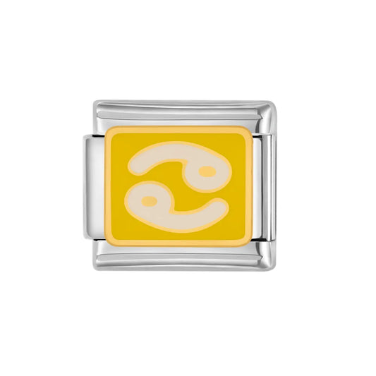 Charm plateado cancer