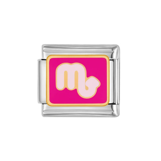 Charm plateado escorpio