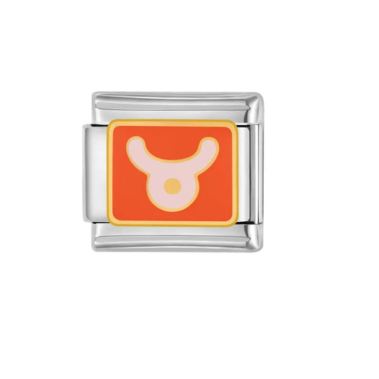 Charm plateado tauro
