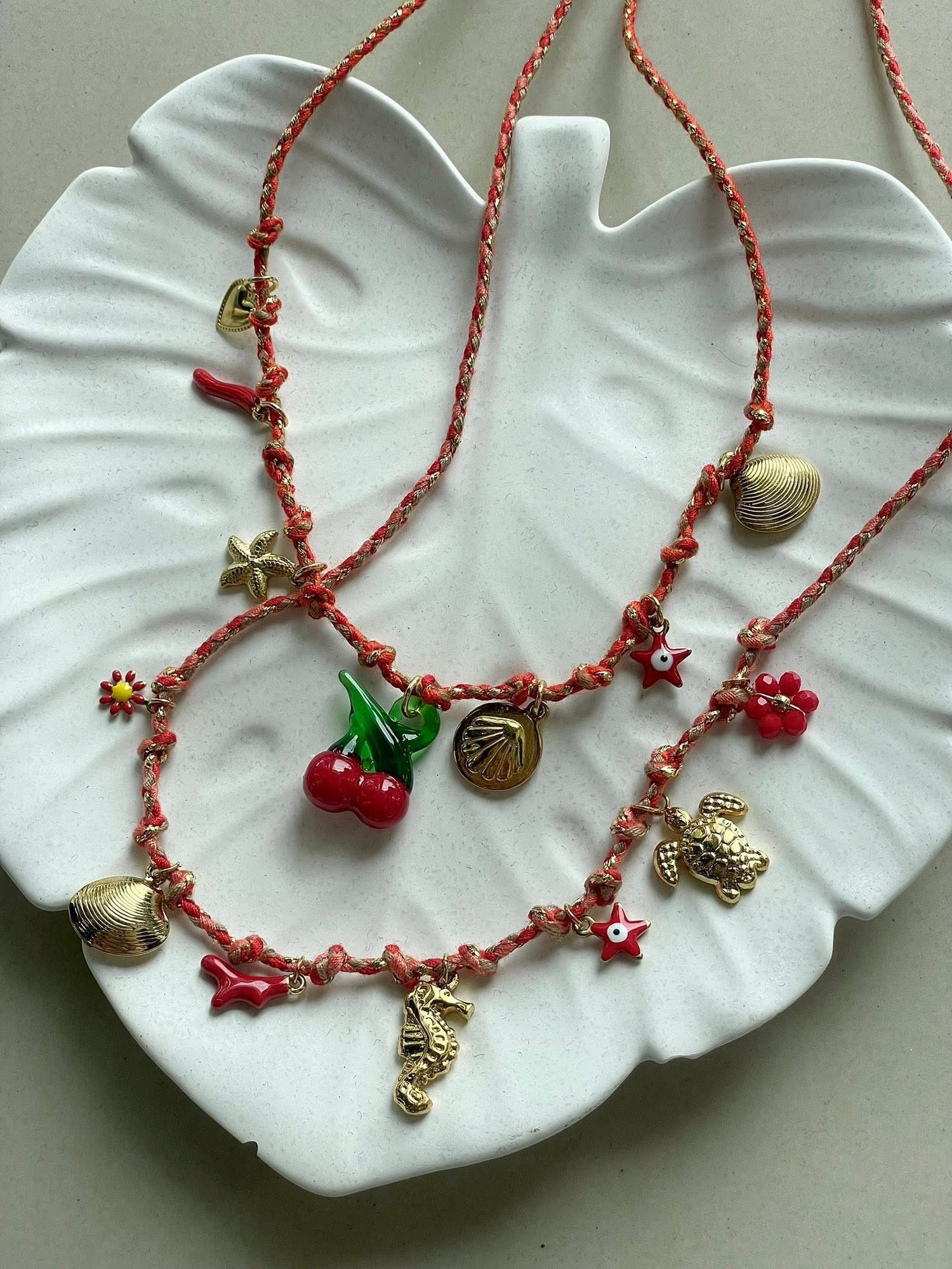 Collares con charms