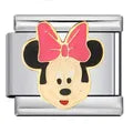 Charm plateado minnie
