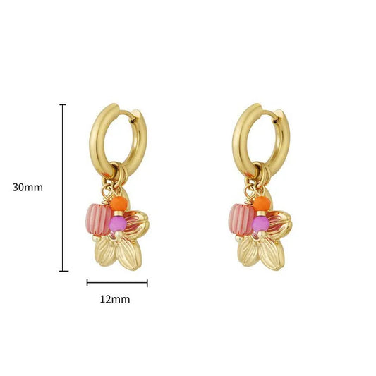 Hoops flores de verano