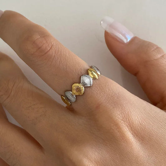 Anillo conchas mix