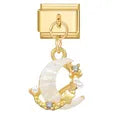 Charm dorado colgante luna
