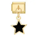 Charm dorado colgante estrella