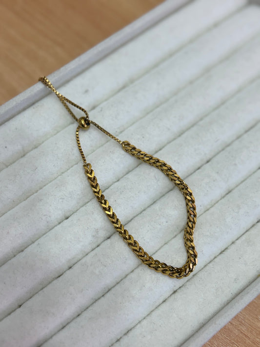 Pulsera cuadrada