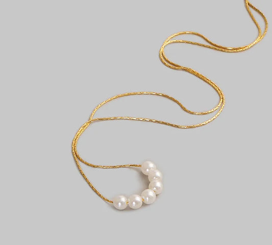 Collar perla cruch