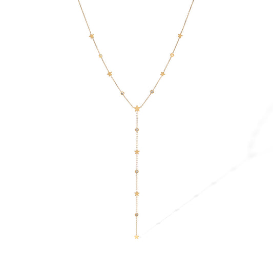 Choker corbata estrellas