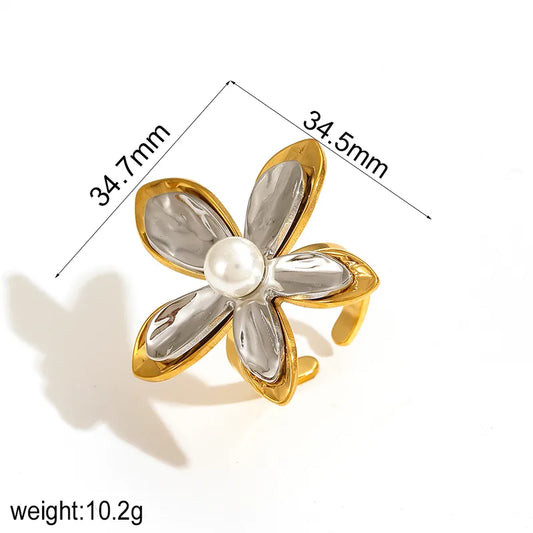 Anillo flor mix
