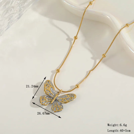 Collar mariposa mix