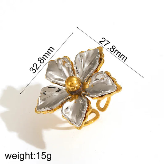 Anillo flor mix