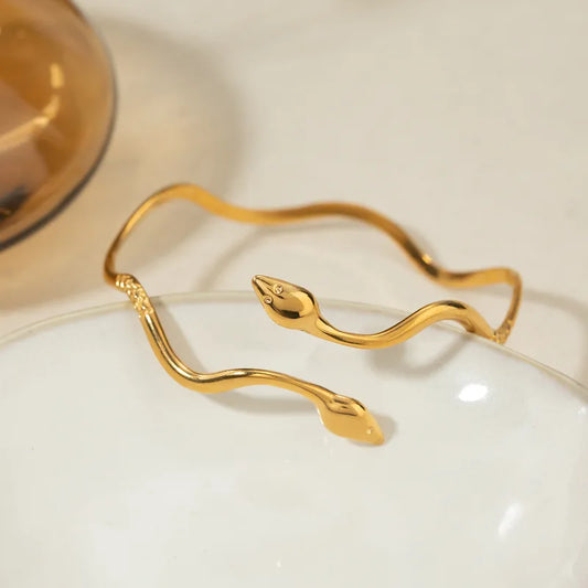 Pulsera Serpiente Dorada