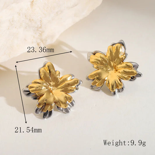 Aretes flores mix