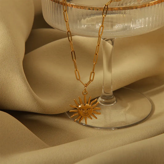 Collar sol de verano