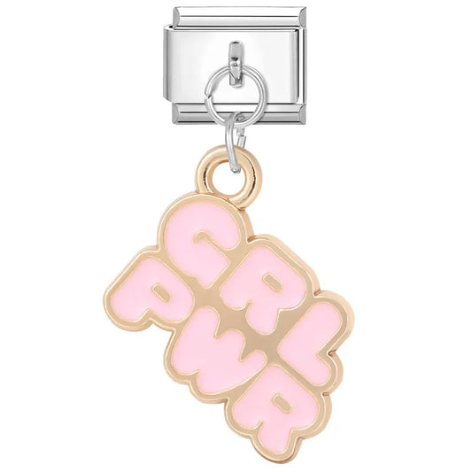 Charm colgante girl power