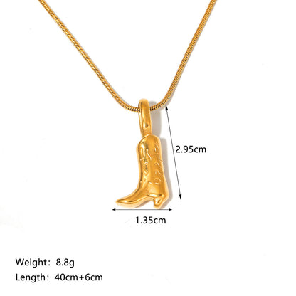 Collar bota vaquera