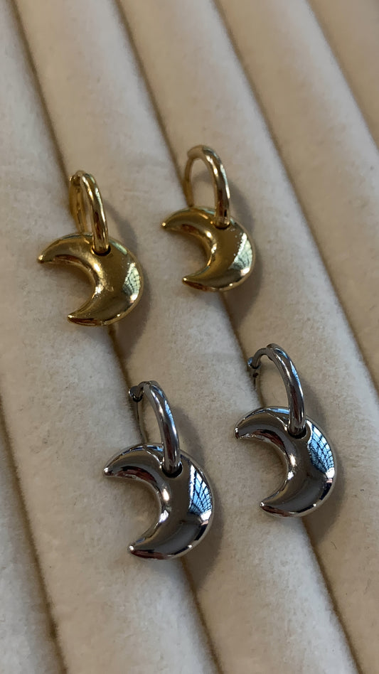 Arracadas Minis Lunas